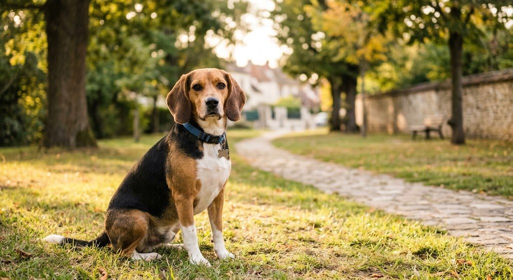 Chien croisé beagle · Gaspard